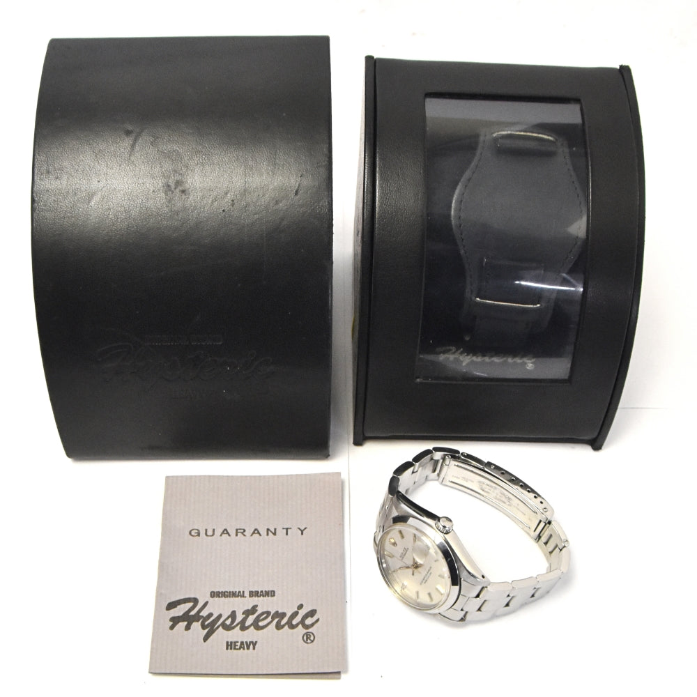 ROLEX Oyster Date Hysteric Glamour 6694 vintage Cal.1225 Silver Dial Hand Winding Men's
 Watch P#143261