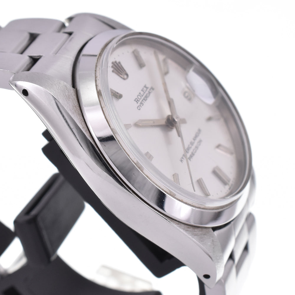 ROLEX Oyster Date Hysteric Glamour 6694 vintage Cal.1225 Silver Dial Hand Winding Men's
 Watch P#143261