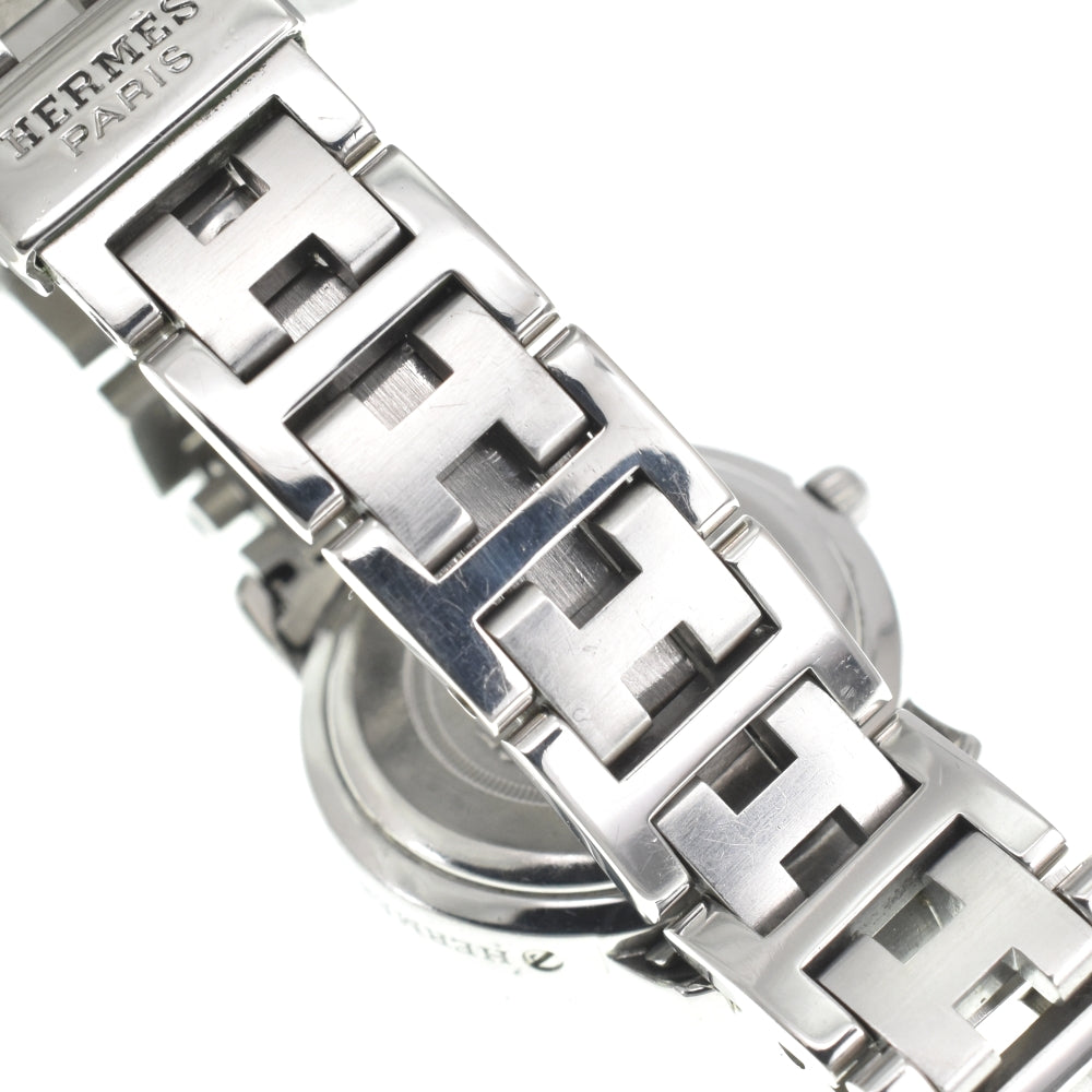 HERMES Clipper CL4.210 D buckle white Dial Quartz Ladies
 Watch O#143264