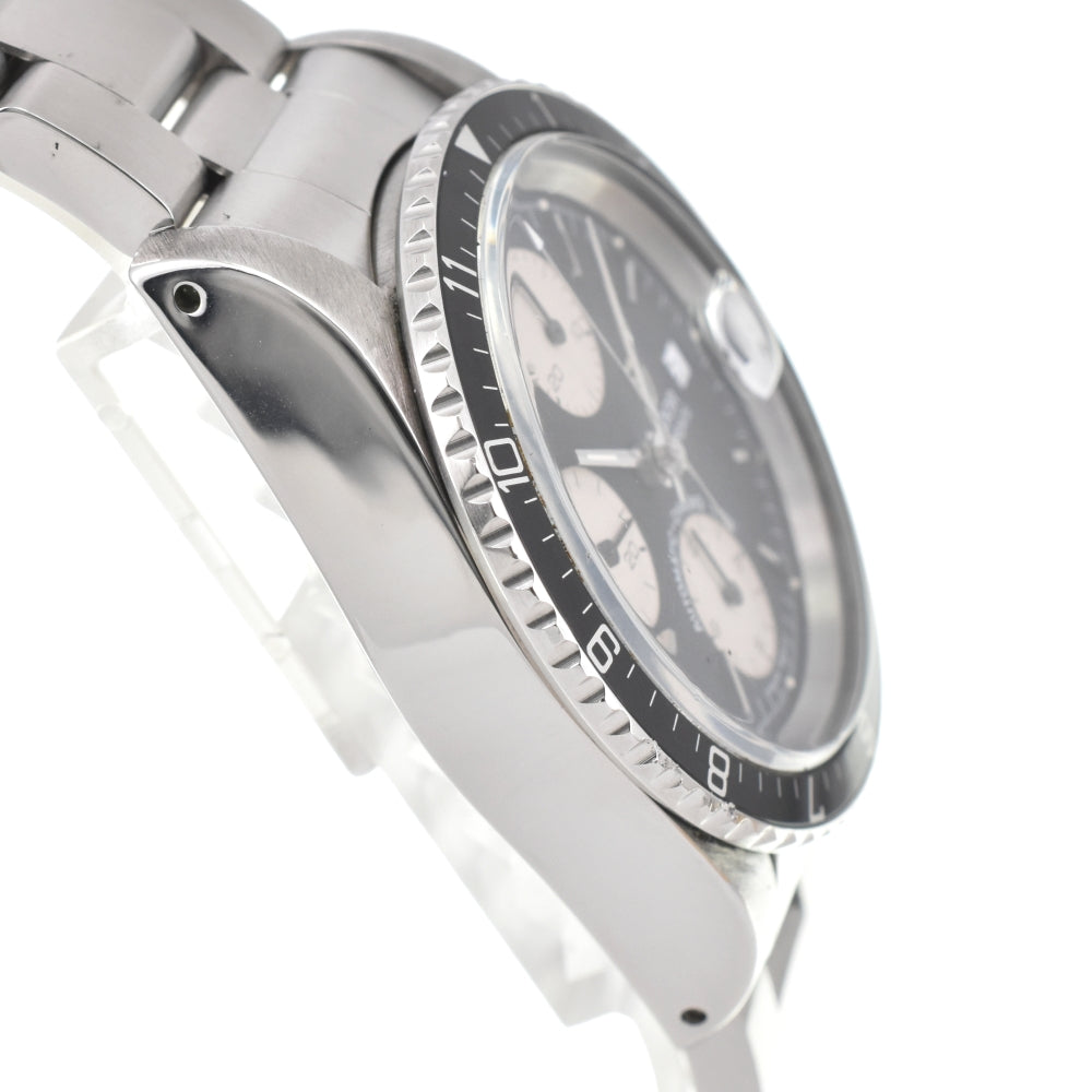 with paper TUDOR Oyster Date Chronotime 79170 Cal.7750 Silver / Black Dial Automatic Men's
 Watch O#143266