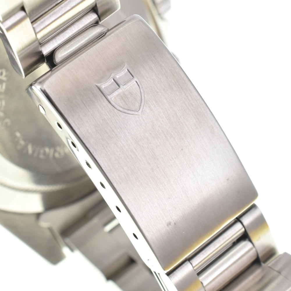 with paper TUDOR Oyster Date Chronotime 79170 Cal.7750 Silver / Black Dial Automatic Men's
 Watch O#143266