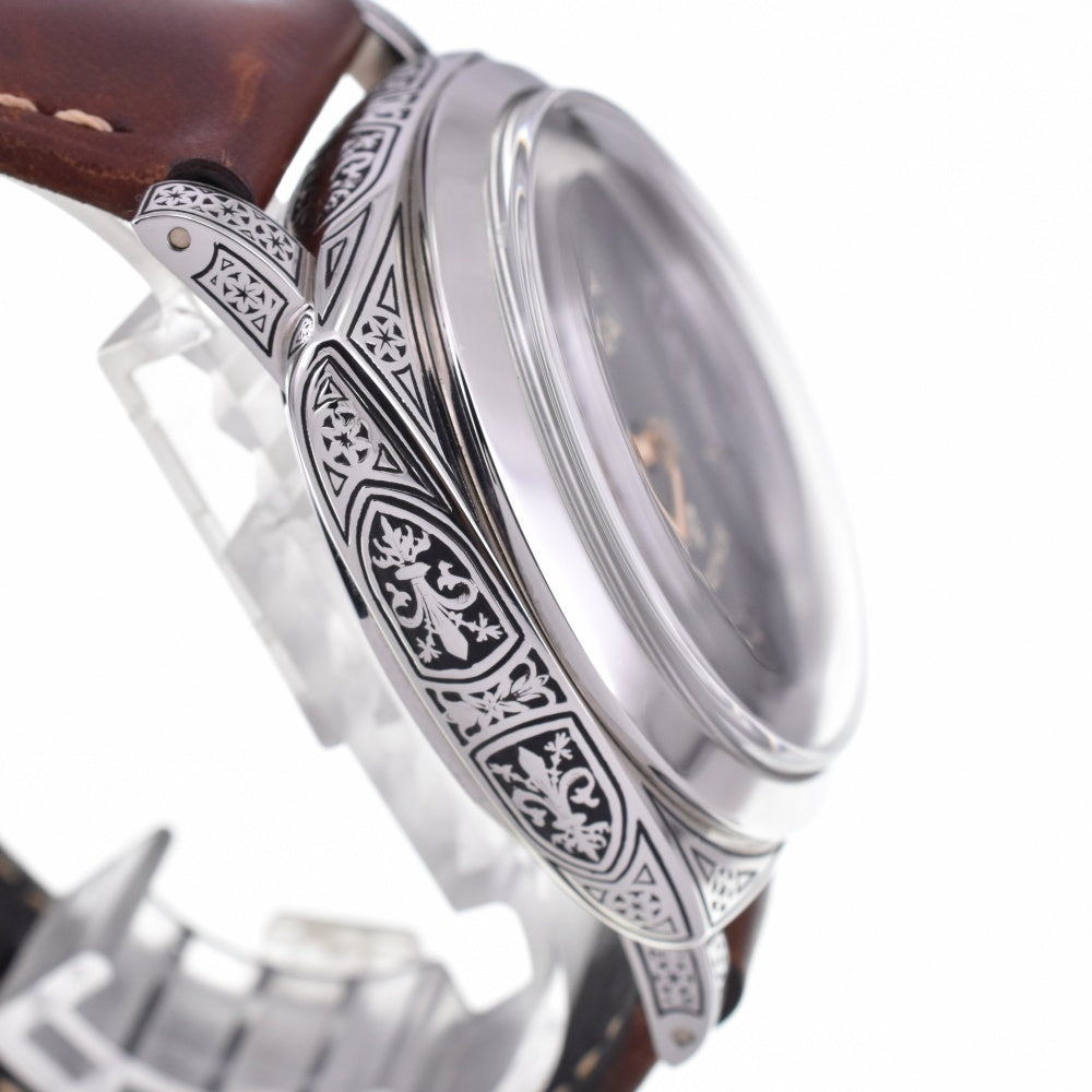 with paper PANERAI Luminor 1950 3DAYS PAM00972 Limited to 99 bottles in Florence black Dial Hand Winding Men's
 Watch Z#143267