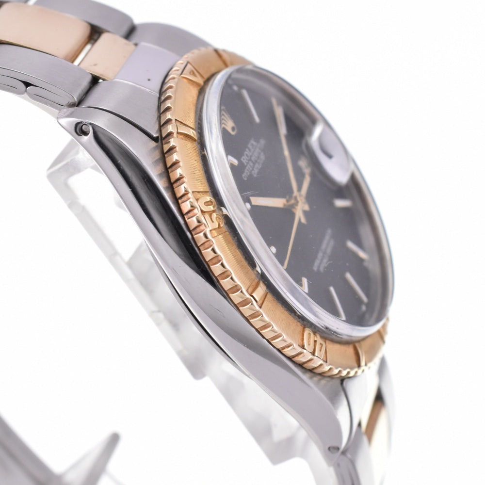 ROLEX DATEJUST THUNDERBIRD 1625/3 vintage Around 1960 Cal.1560 black Dial Automatic Men's
 Watch P#143270