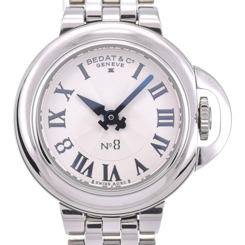 with paper BEDAT&Co No.8 B827.011.600 Silver Dial Quartz Ladies
 Watch N#143273