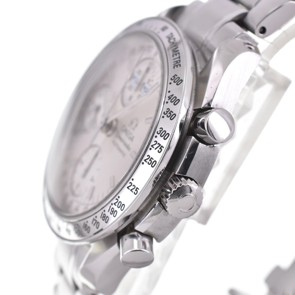 with paper OMEGA Speedmaster 3523.30 Triple calendar Silver Dial Automatic Men's
 Watch O#143276