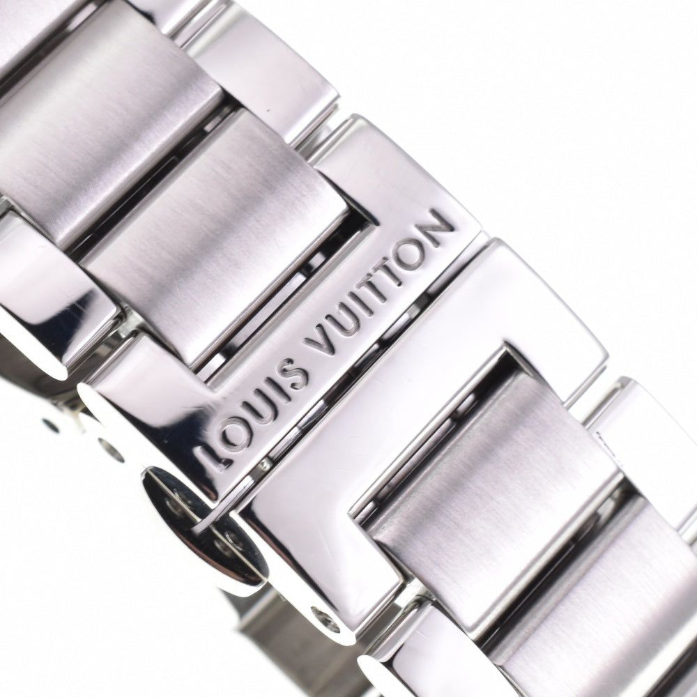 with paper LOUIS VUITTON Tambour Hologram MM Q1313 Date Silver Dial Quartz Ladies
 Watch N#143277