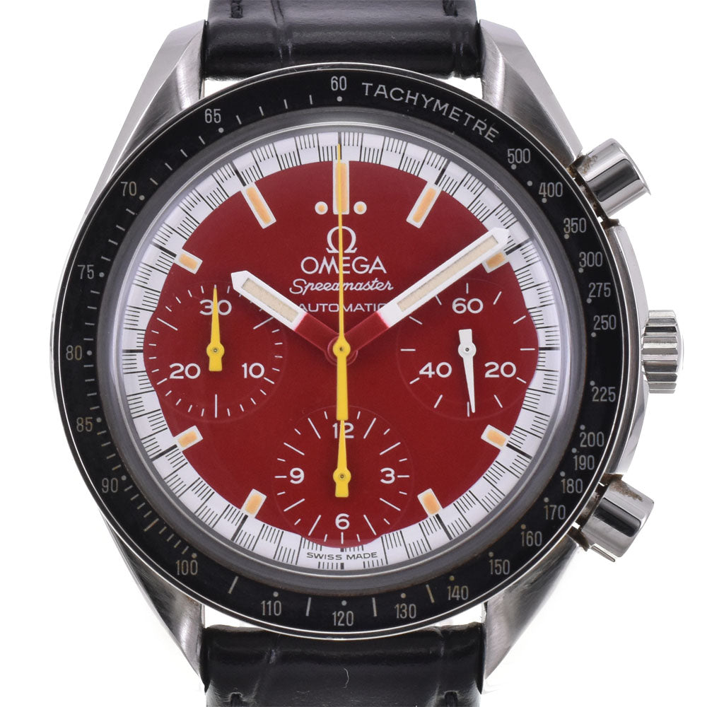 OMEGA Speedmaster racing michael schumacher 3810.61 Chronograph Red Dial Automatic Men's
 Watch A#143278