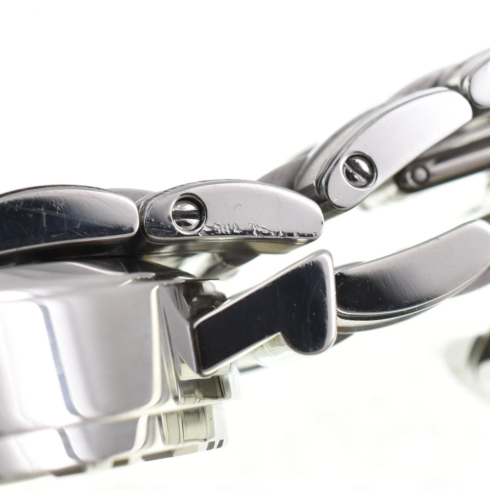 with paper TIFFANY&Co. Atlas Round Chronograph 14705325 Date gray Dial Quartz Men's
 Watch R#143279