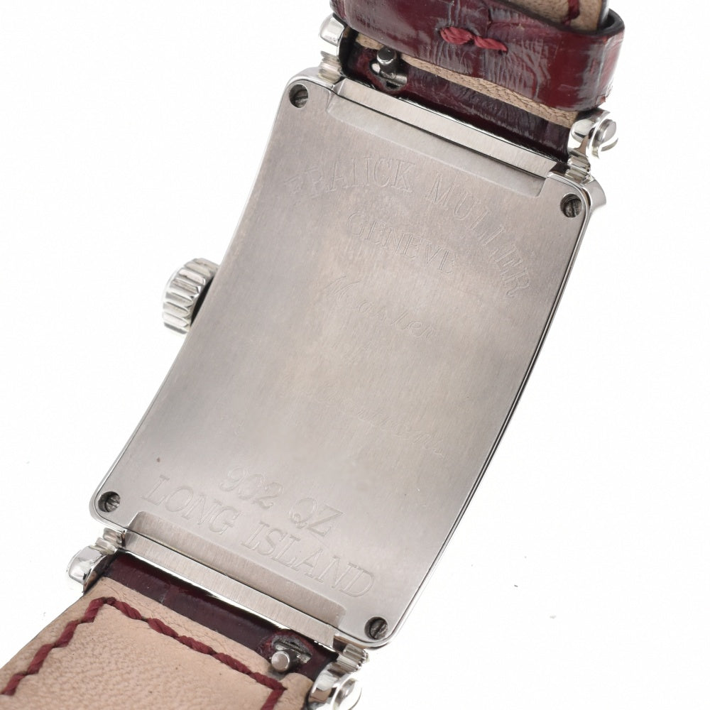 with paper FRANCK MULLER Long Island 902QZ Silver Dial Quartz Ladies
 Watch M#143283