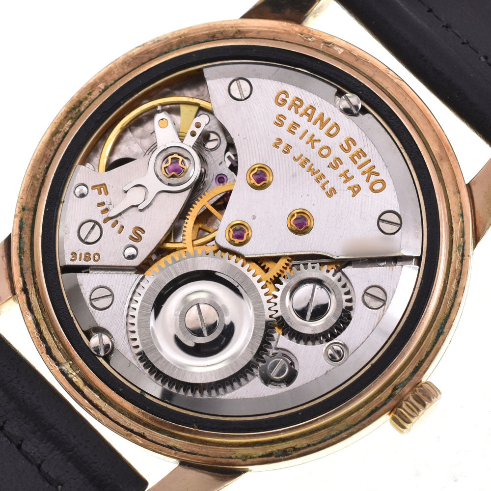 SEIKO Grand Seiko J14070 vintage Cal.3180 First model Silver Dial Hand Winding Men's
 Watch A#143285