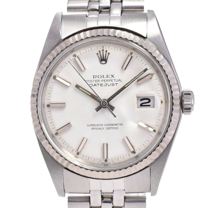 ROLEX DATEJUST 1601 vintage USABracelet Cal.1570 white Dial Automatic Men's
 Watch P#143286