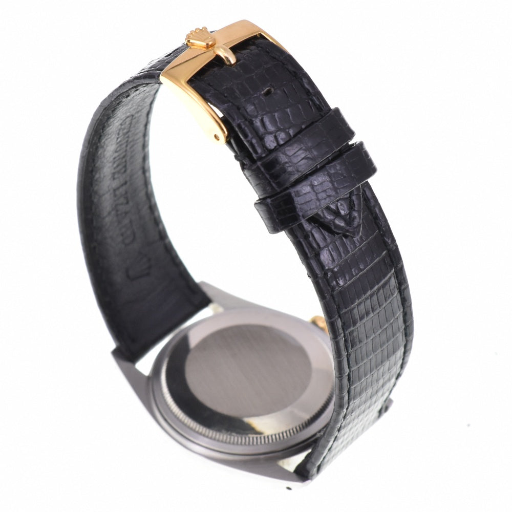 with paper ROLEX DATEJUST 16013 vintage Buckley Dial circa 1978 Cal.3035 gold Dial Automatic Men's
 Watch Z#143287