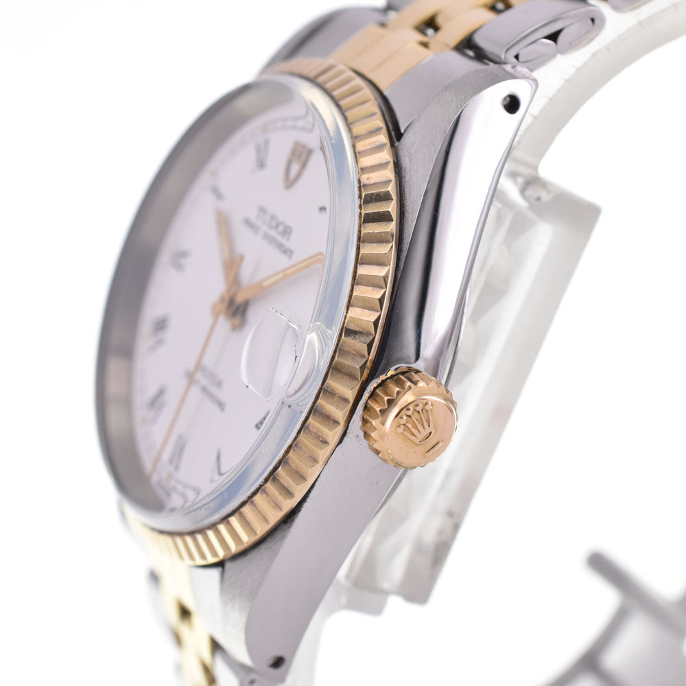 TUDOR Prince Oyster Date 75403N Cal.2854-2 white Dial Automatic Boy's
 Watch P#143289