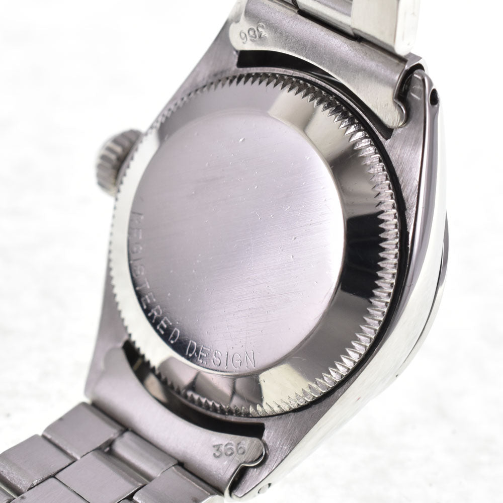 ROLEX Oyster Perpetual Date 6516 vintage Cal.1130 Silver Dial Automatic Ladies
 Watch P#143290