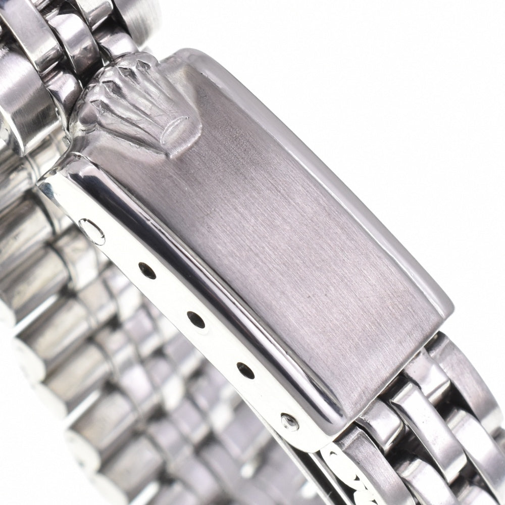 ROLEX Oyster perpetual date 6517 vintage WG bezel Cal.1161 Silver Dial Automatic Ladies
 Watch O#143291