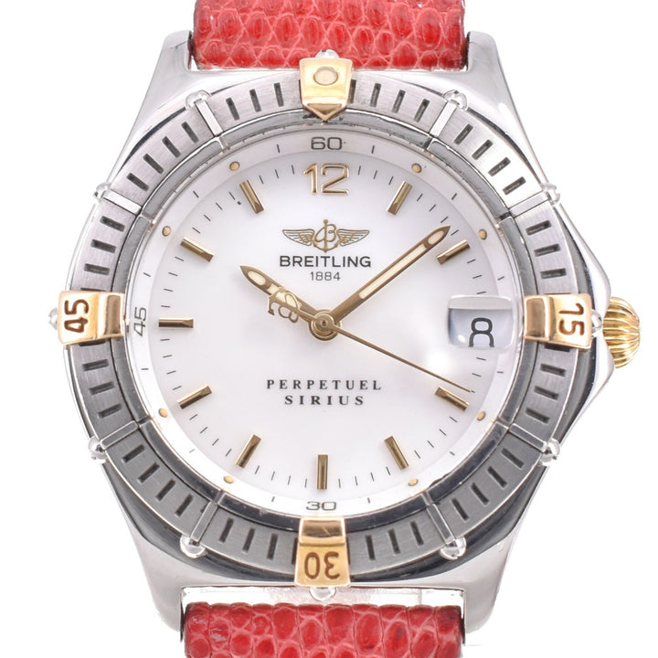 BREITLING Perpetual Sirius B62022 Date White shell Dial Quartz Ladies
 Watch P#143296