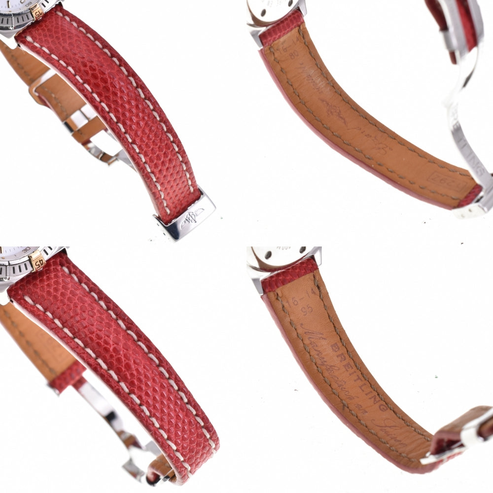 BREITLING Perpetual Sirius B62022 Date White shell Dial Quartz Ladies
 Watch P#143296