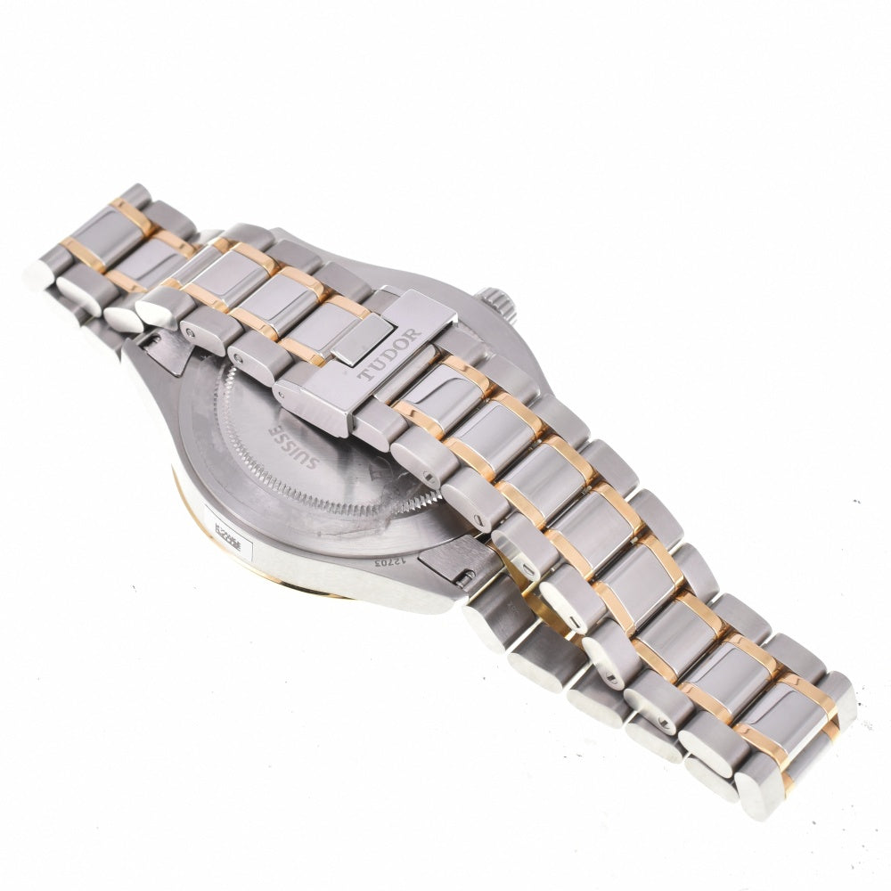 with paper TUDOR style 12703 Stainless Steel/YG Champagne Gold Dial Automatic Men's
 Watch N#143300