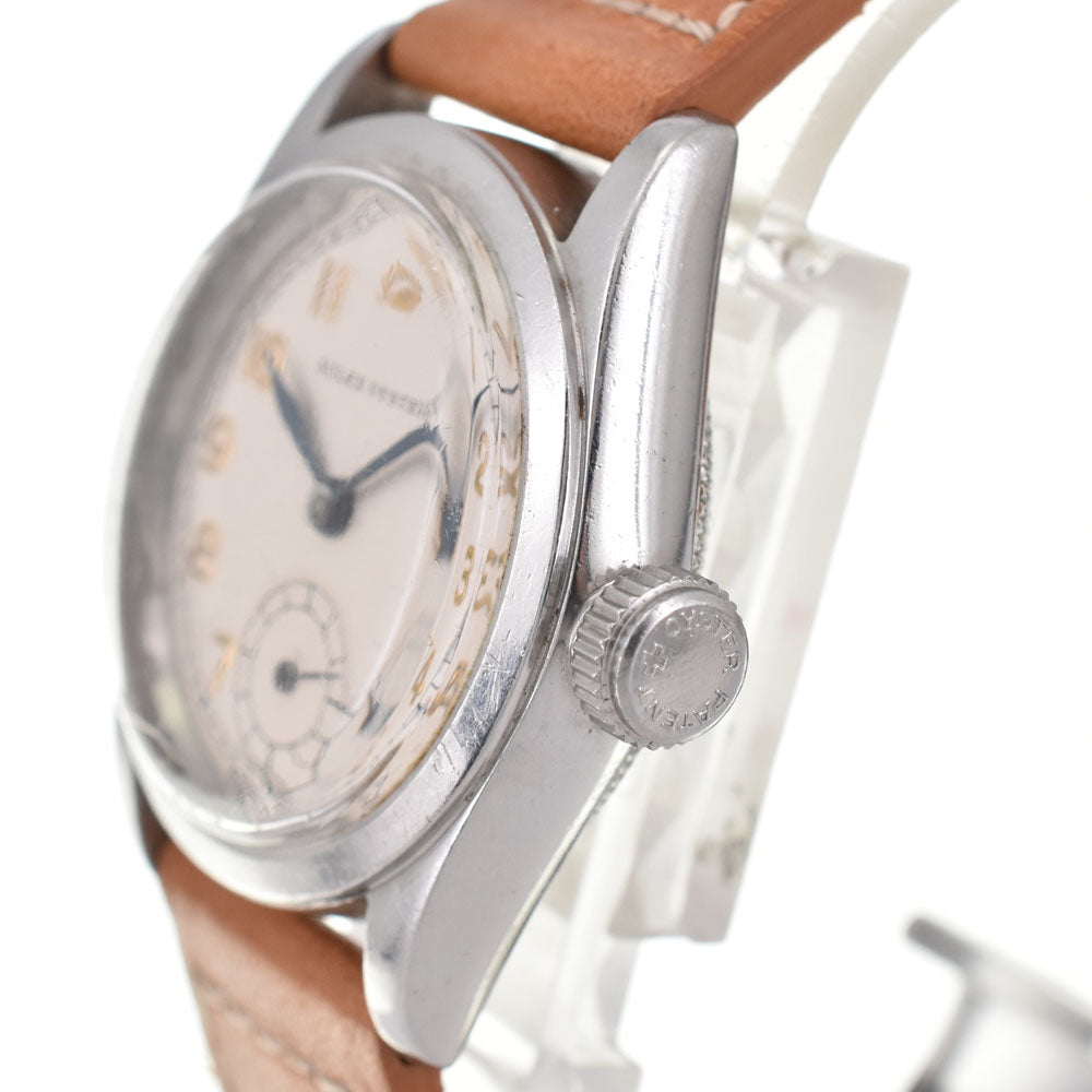 ROLEX Oyster vintage Circa 1940 Cal.10.1/2 Silver Dial Hand Winding Boy's
 Watch A#143301