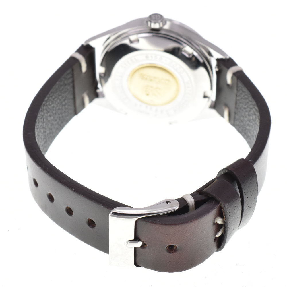 SEIKO Grand Seiko Special HI-BEAT 6156-8000 Day Date Cal.6156A Silver Dial Automatic Men's
 Watch P#143302