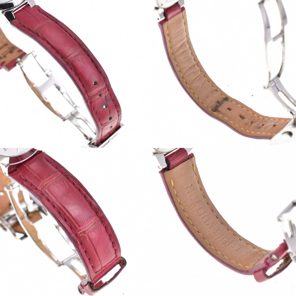 with paper LOUIS VUITTON Tambour Slim PM Monogram Q12MG 8P diamond Silver Dial Quartz Ladies
 Watch P#143303