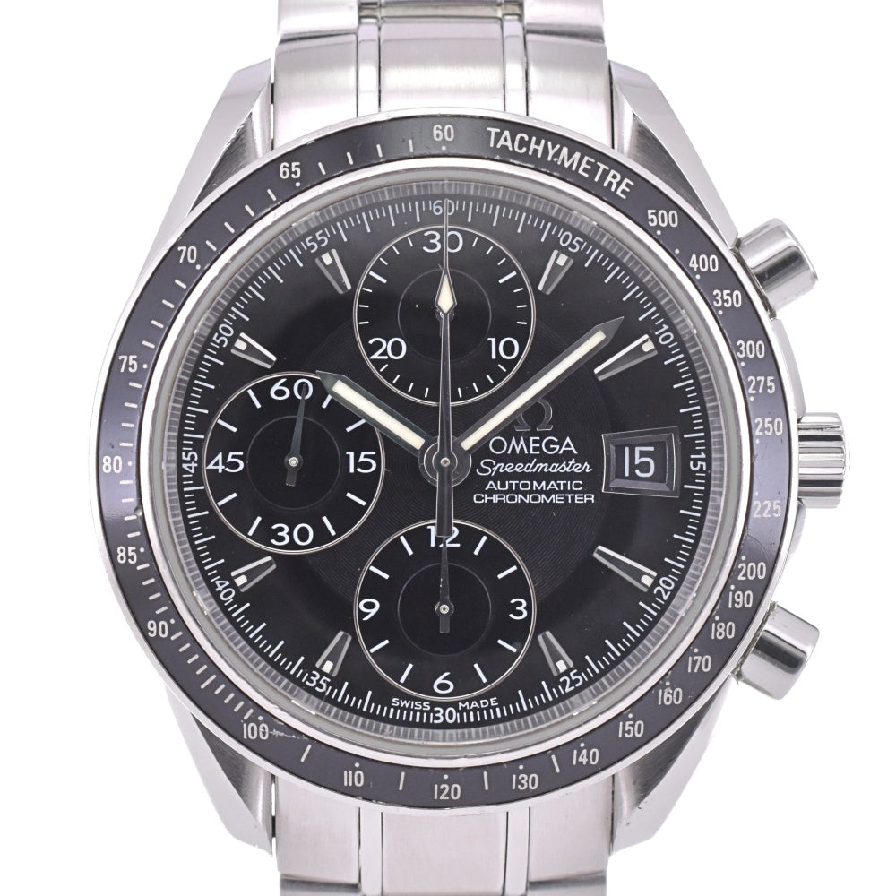 with paper OMEGA Speedmaster 3210.50 Chronograph Date black Dial Automatic Men's
 Watch O#143305