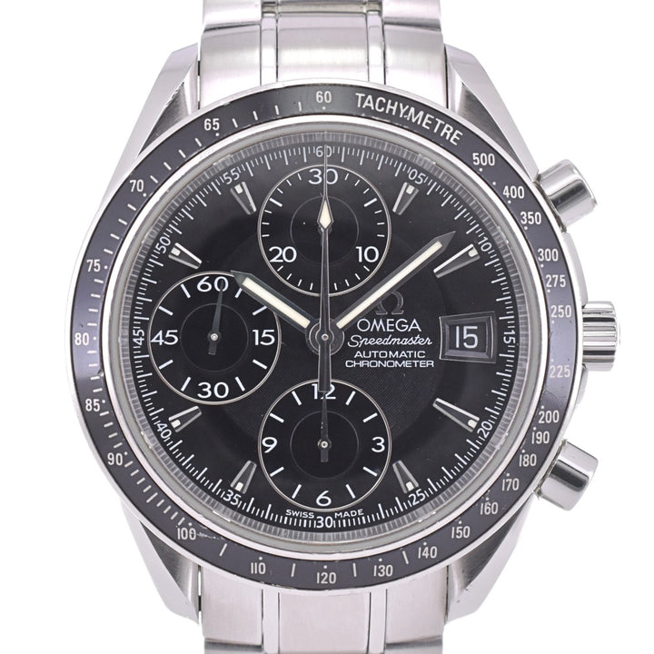 with paper OMEGA Speedmaster 3210.50 Chronograph Date black Dial Automatic Men's
 Watch O#143305
