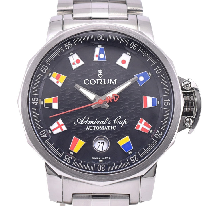 CORUM Admiral&#39;s Cup Trophy 41 082.831.20 Date black Dial Automatic Men's
 Watch N#143308