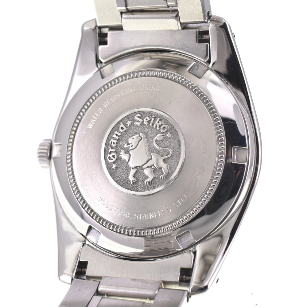 with paper SEIKO Grand Seiko SBGR001/9S55-0010 Date Silver Dial Automatic Men's
 Watch P#143312