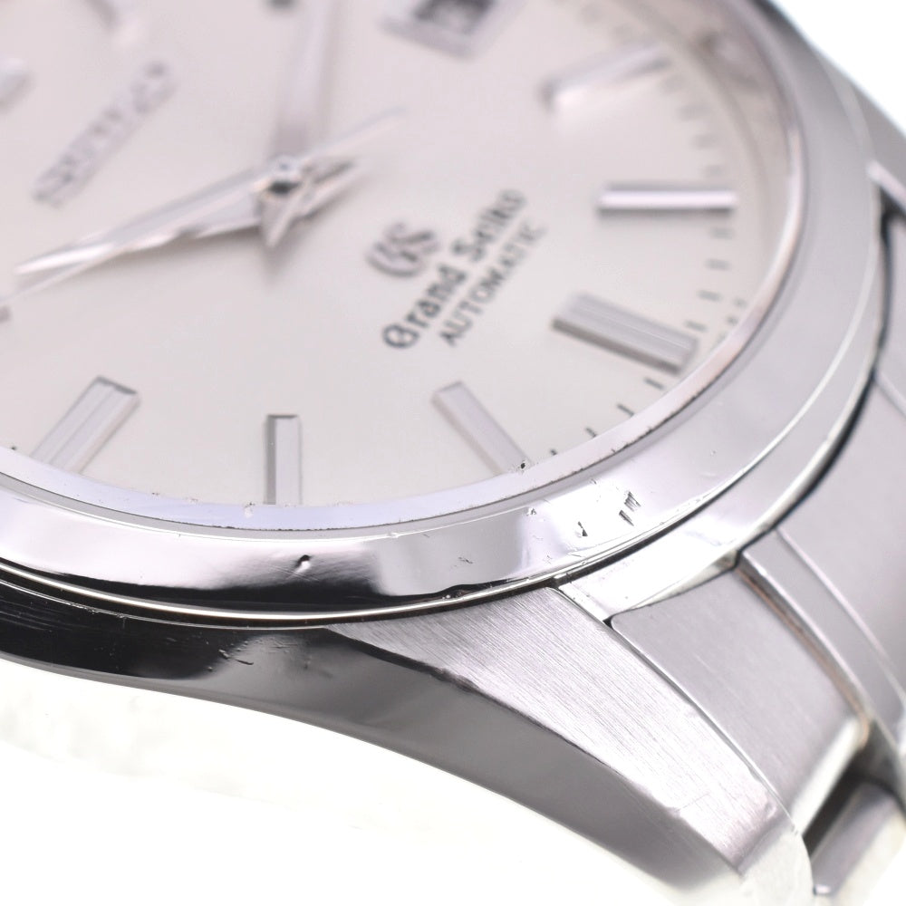 with paper SEIKO Grand Seiko SBGR001/9S55-0010 Date Silver Dial Automatic Men's
 Watch P#143312