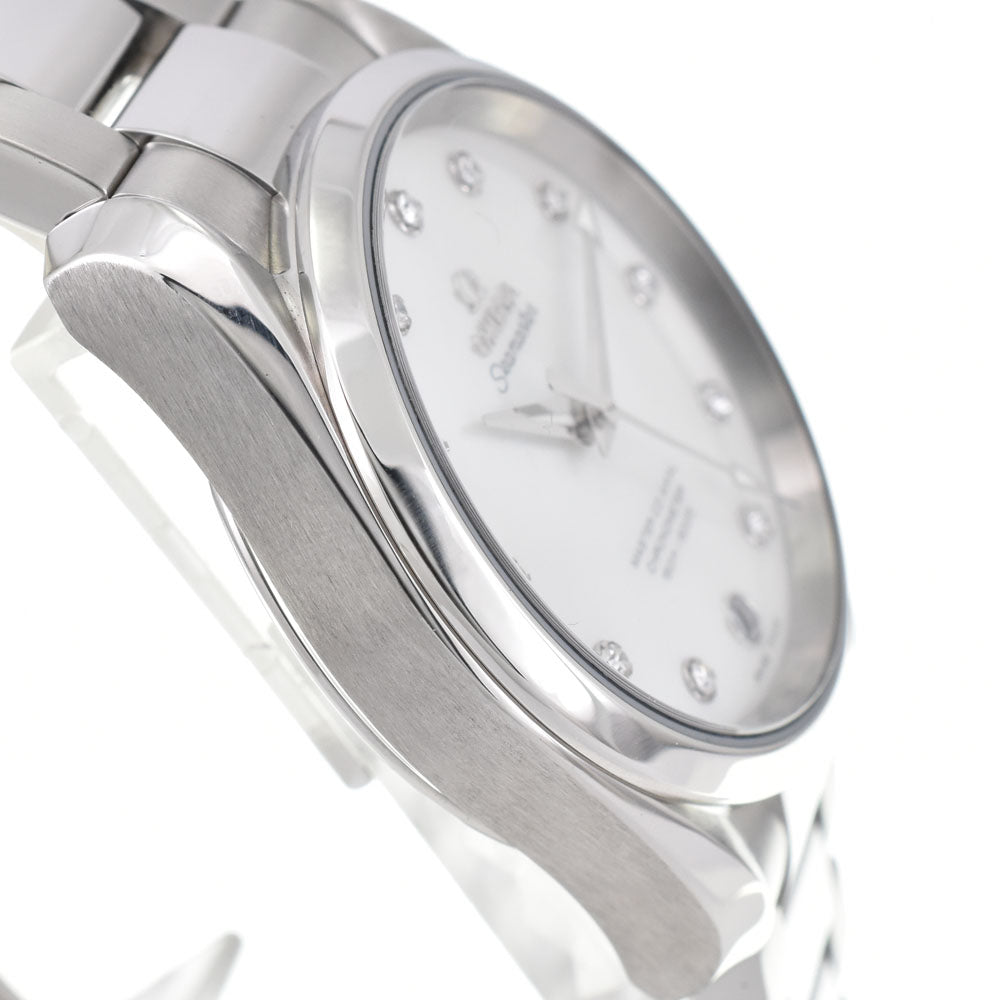 with paper OMEGA Seamaster Aqua Terra Master Co-Axial 231.10.39.21.55.002 11P Diamond White shell Dial Automatic Unisex
 Watch O#143316