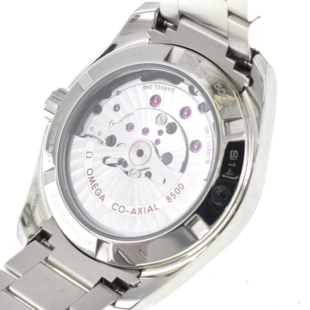 with paper OMEGA Seamaster Aqua Terra Master Co-Axial 231.10.39.21.55.002 11P Diamond White shell Dial Automatic Unisex
 Watch O#143316