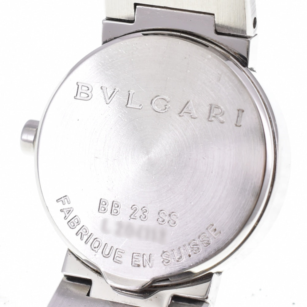 with paper BVLGARI Bvlgari Bvlgari BB23SS black Dial Quartz Ladies
 Watch N#143318