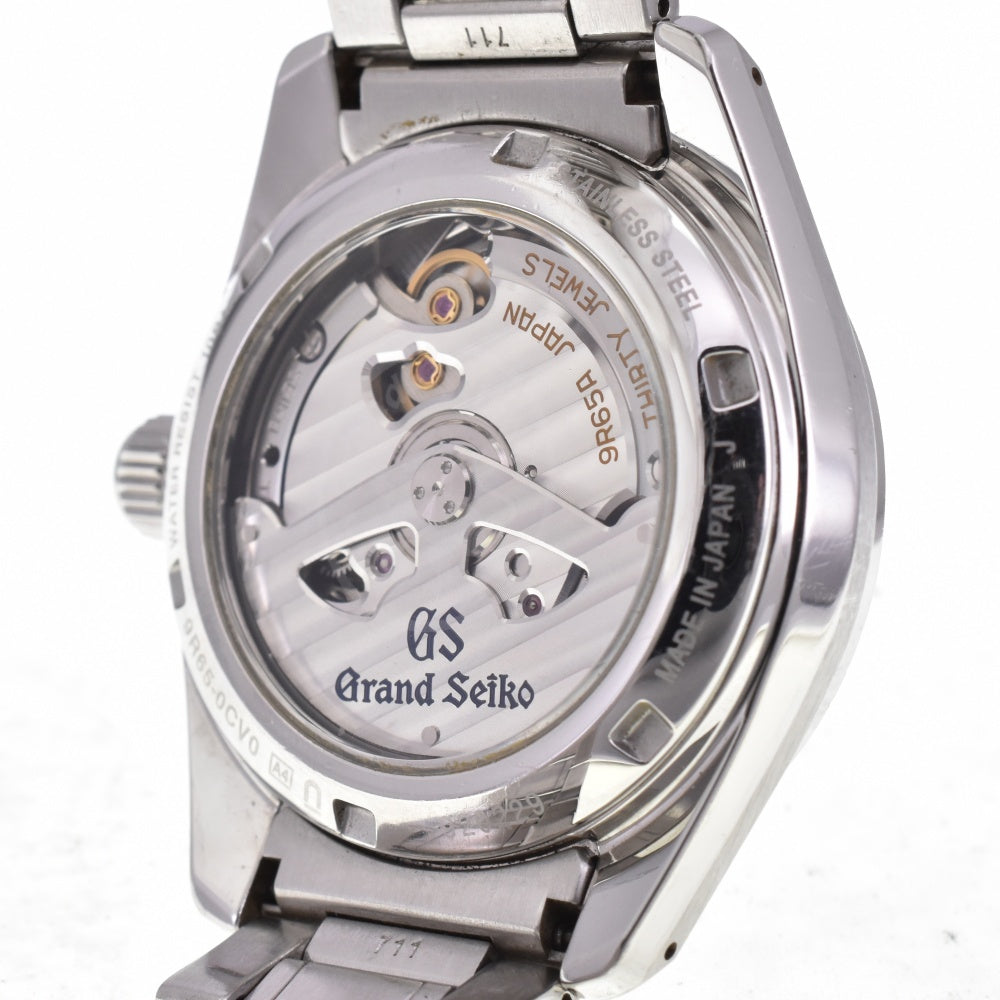 SEIKO Grand Seiko Master Shop Limited SBGA375 Power reserve date Midnight blue Dial Spring drive Men's
 Watch N#143324