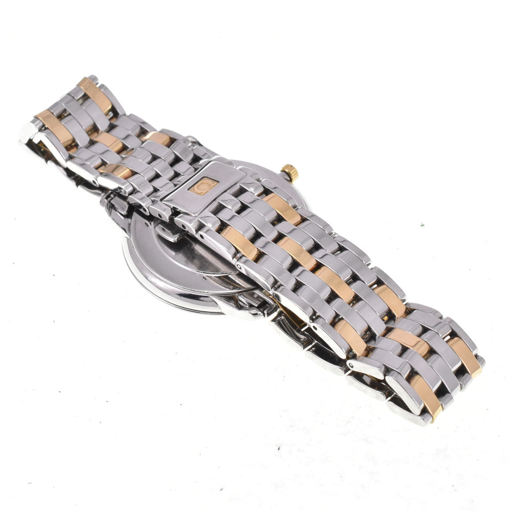 OMEGA De Ville Prestige Date 4310.32 Stainless Steel/YG Silver Dial Quartz Men's
 Watch P#143330