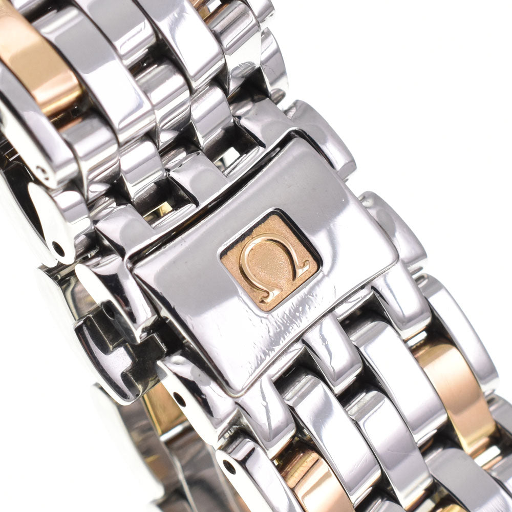 OMEGA De Ville Prestige Date 4310.32 Stainless Steel/YG Silver Dial Quartz Men's
 Watch P#143330