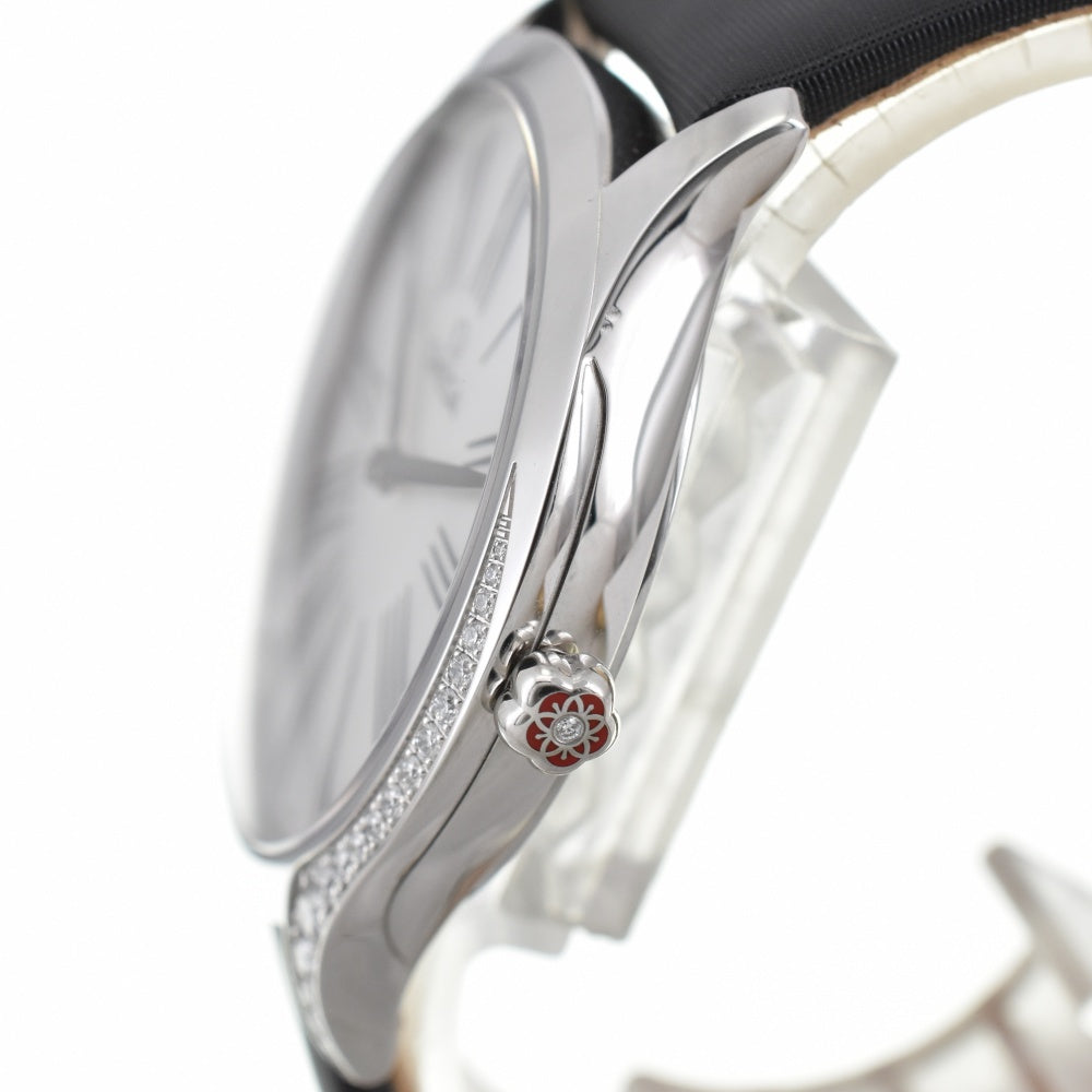 OMEGA De Ville Tresor 428.17.36.60.05.001 Diamond Bezel&Crown White shell Dial Quartz Ladies
 Watch O#143331