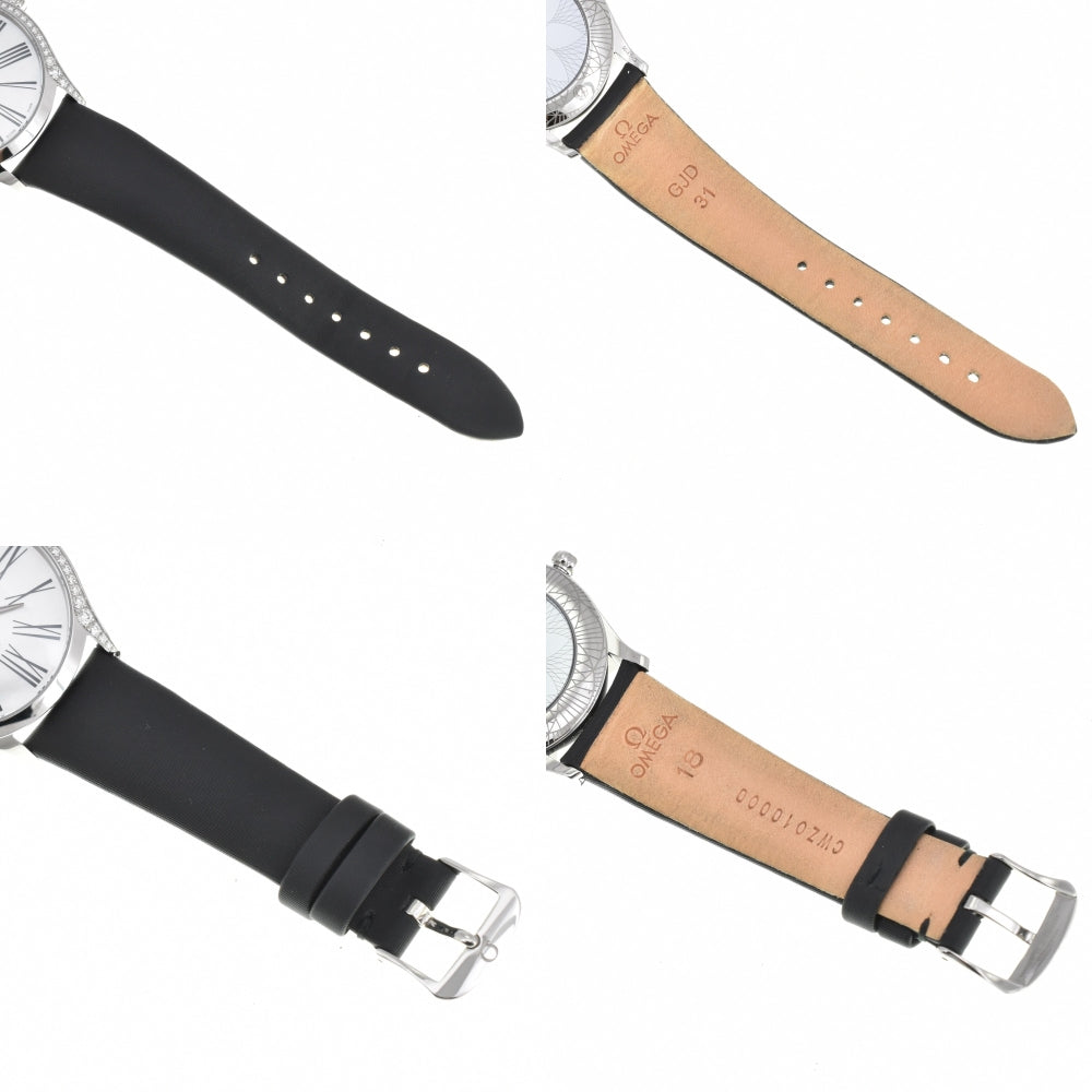 OMEGA De Ville Tresor 428.17.36.60.05.001 Diamond Bezel&Crown White shell Dial Quartz Ladies
 Watch O#143331