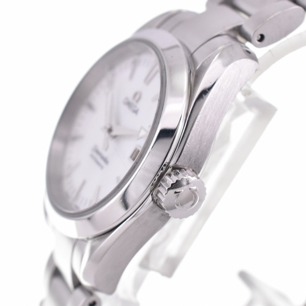 with paper OMEGA Seamaster Aqua Terra 2573.70 Date White shell Dial Automatic Ladies
 Watch O#143332