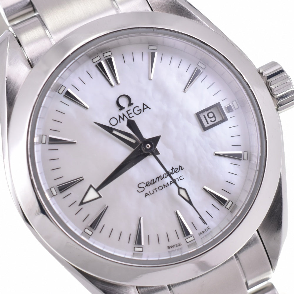 with paper OMEGA Seamaster Aqua Terra 2573.70 Date White shell Dial Automatic Ladies
 Watch O#143332