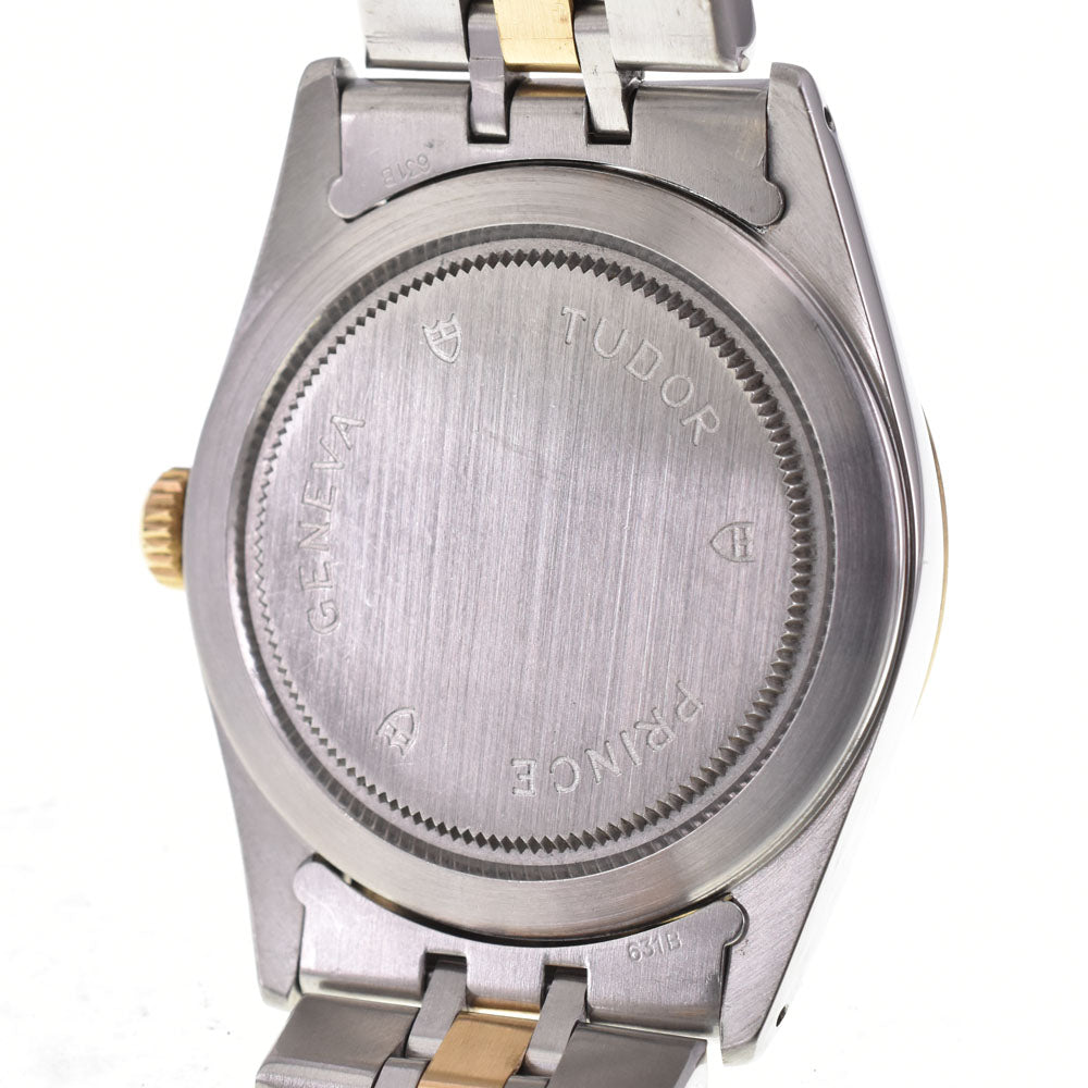 TUDOR Prince Date+Day 76213-0008 10P diamond Silver Dial Automatic Men's
 Watch P#143338