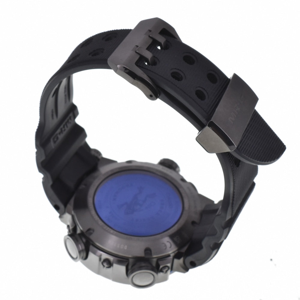 with paper CASIO G-SHOCK MR-G Frogman MRG-BF1000R-1AJR black Dial Radio Sync Solar Men's
 Watch N#143341
