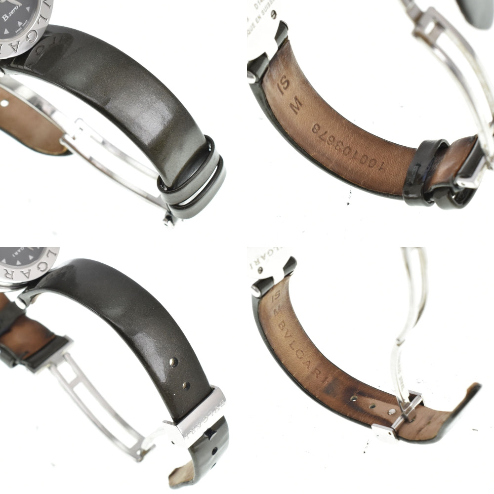 BVLGARI B.zero1 BZ22S Stainless Steel black Dial Quartz Ladies
 Watch O#143343