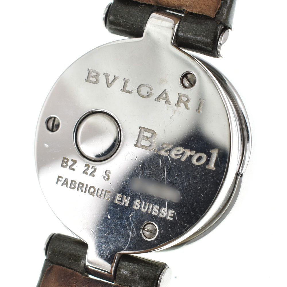 BVLGARI B.zero1 BZ22S Stainless Steel black Dial Quartz Ladies
 Watch O#143343