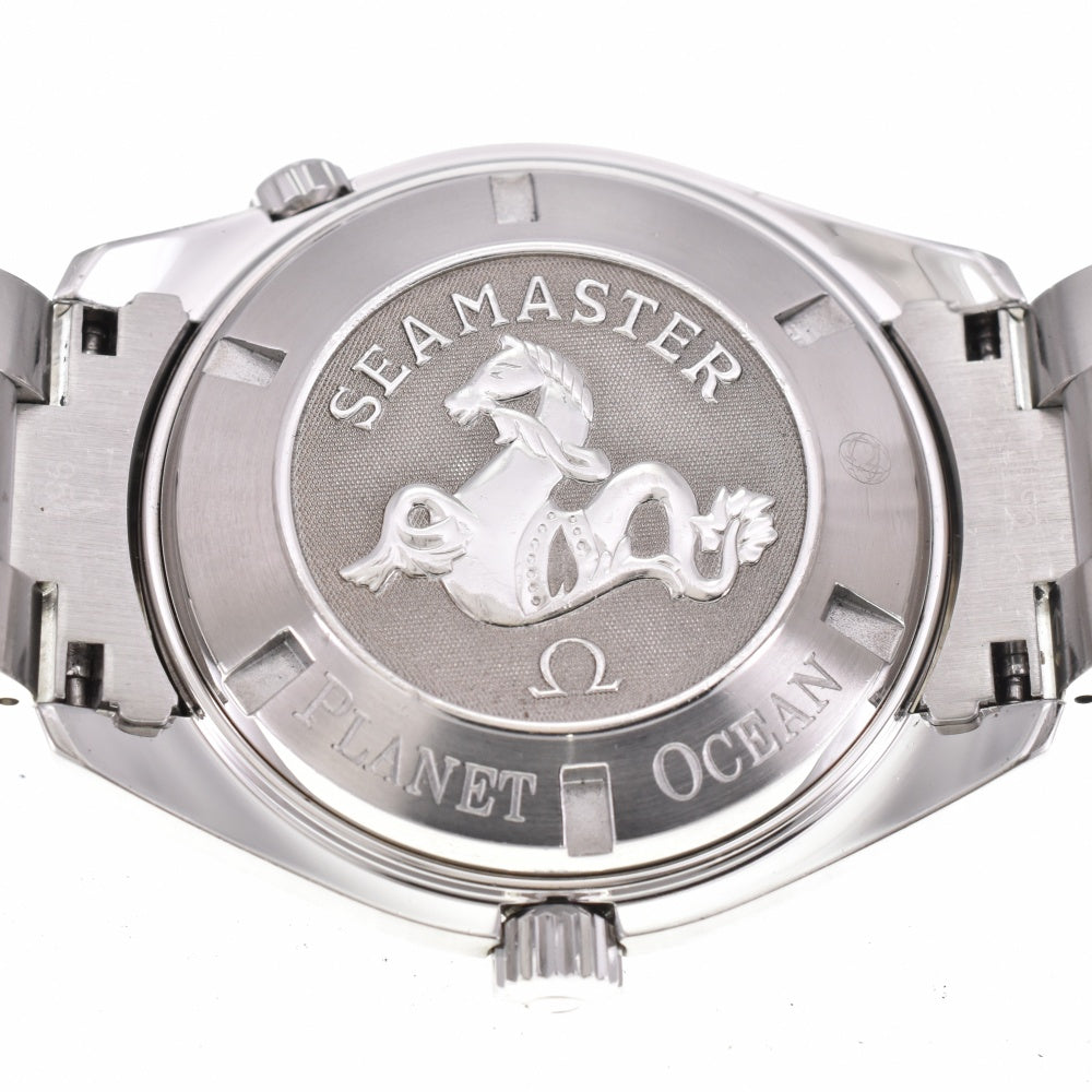 with paper OMEGA Seamaster Planet Ocean 600 2200.50 CO-AXIAL black Dial Automatic Men's
 Watch N#143348