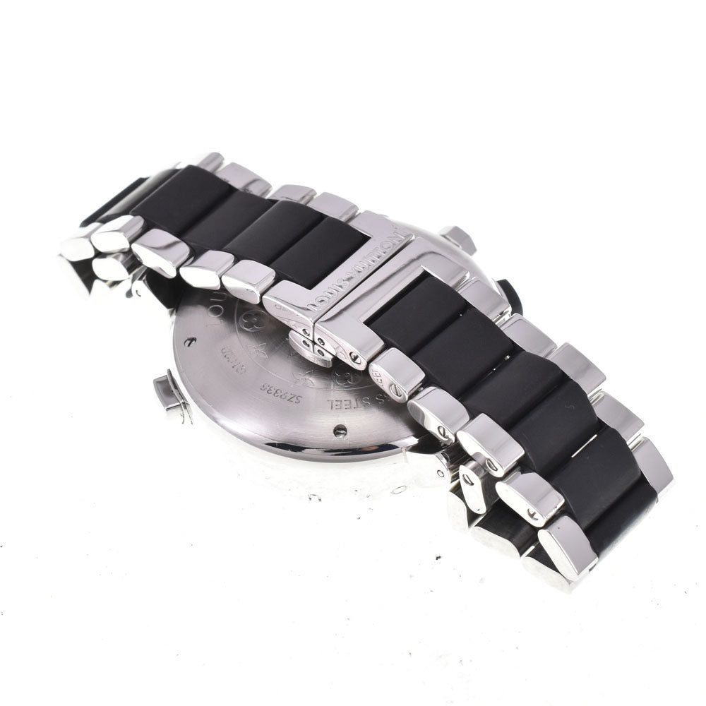 LOUIS VUITTON Tambour Regatta Q102D Chronograph Date Alarm blue Dial Quartz Men's
 Watch P#143349