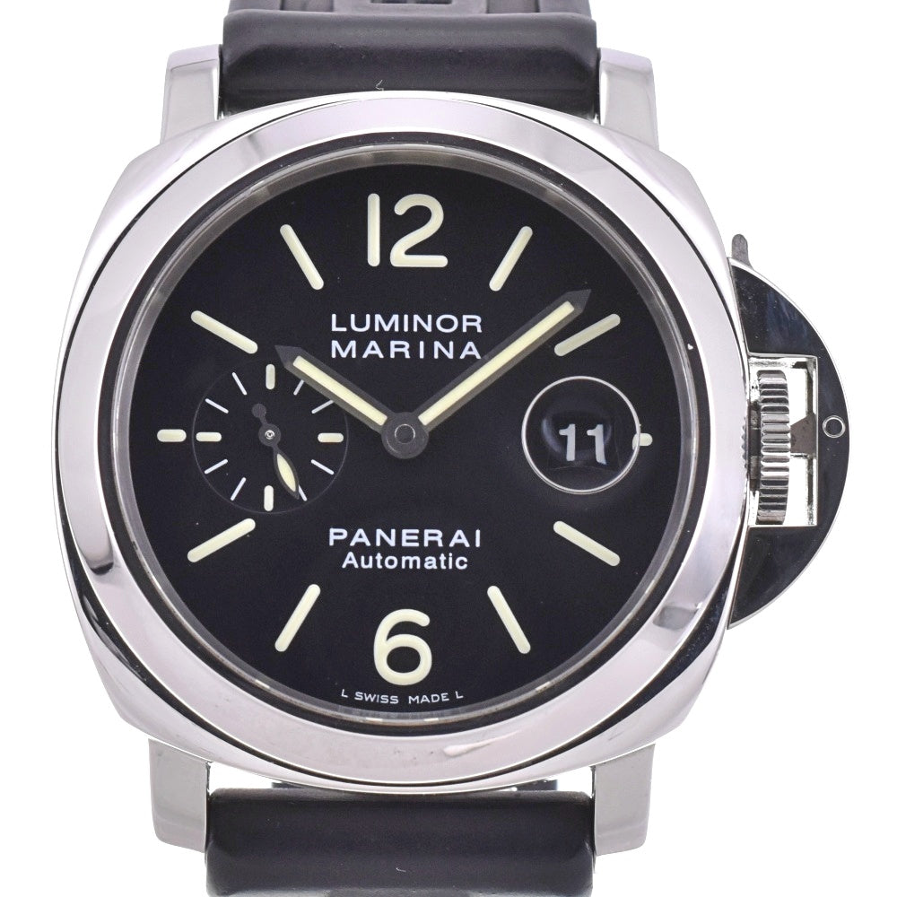 PANERAI Luminor Marina PAM00104 Small second date black Dial Automatic Men's
 Watch N#143350