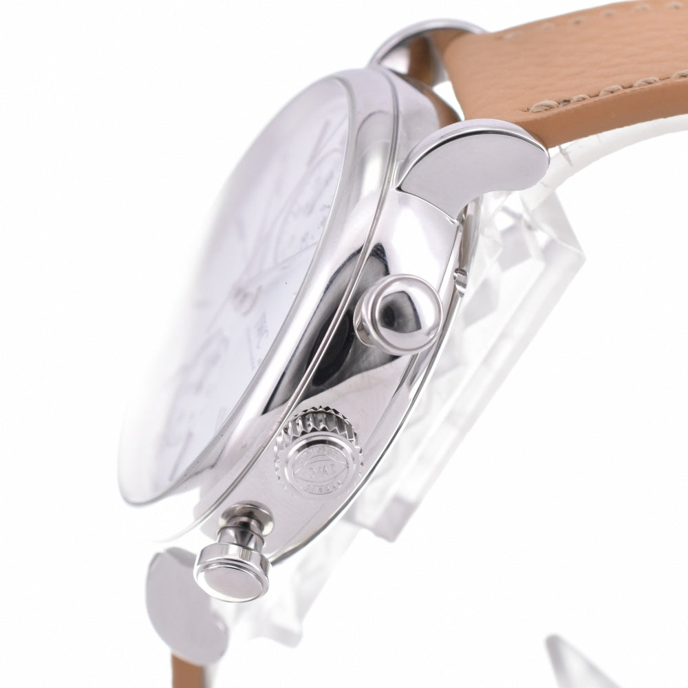 with paper IWC SCHAFFHAUSEN Portofino Chronograph 39 IW391502 Cal.69355 white Dial Automatic Men's
 Watch N#143351