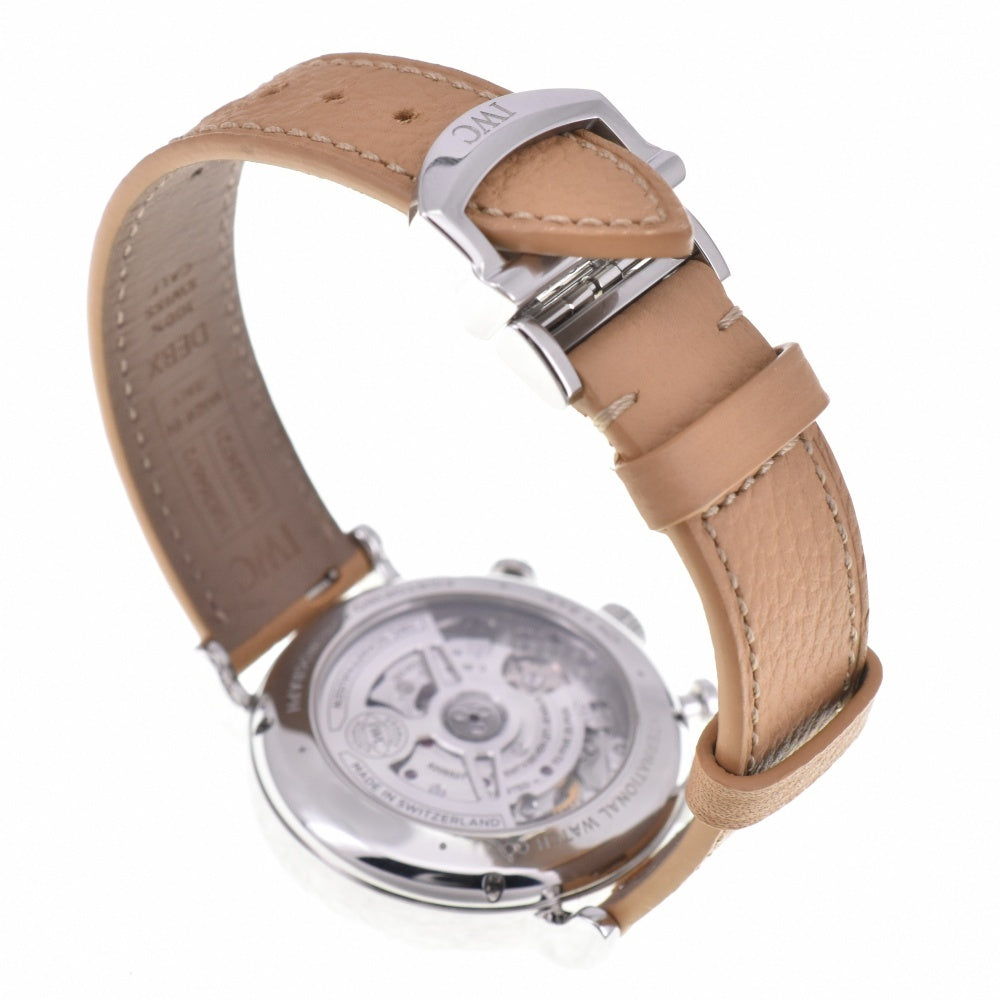 with paper IWC SCHAFFHAUSEN Portofino Chronograph 39 IW391502 Cal.69355 white Dial Automatic Men's
 Watch N#143351