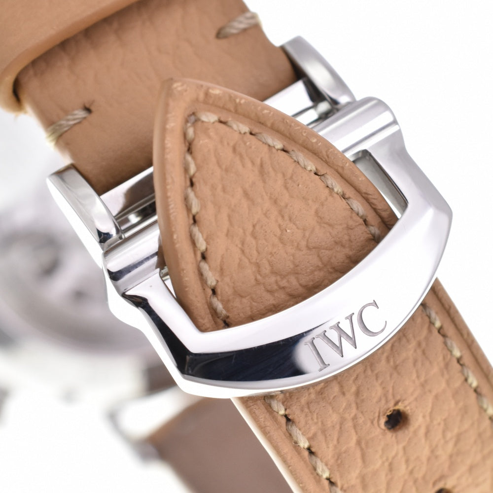with paper IWC SCHAFFHAUSEN Portofino Chronograph 39 IW391502 Cal.69355 white Dial Automatic Men's
 Watch N#143351